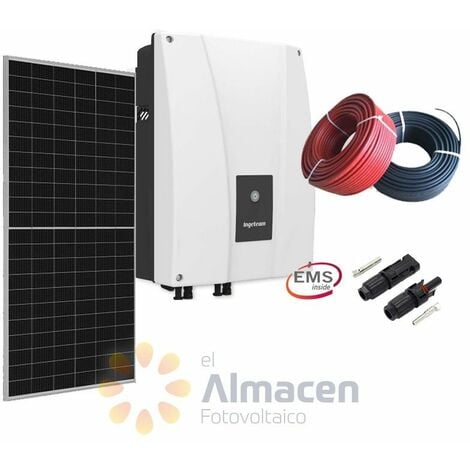 Kit solar fotovoltaico autoconsumo con Huawei 2kW 8480Wh/día