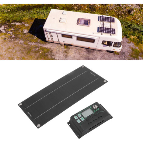 Kit Solar Panneau Batterie Chargeur Portable 600W Kit 18V pour RV Car