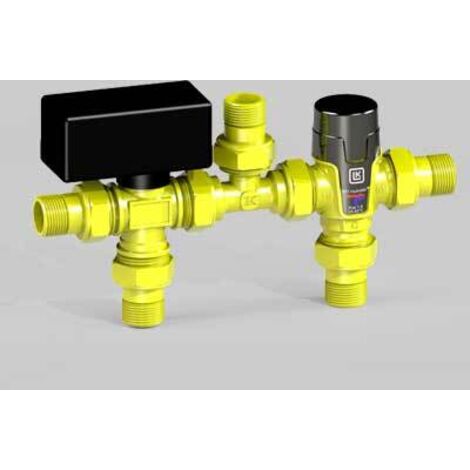 KIT SOLARE CON VALVOLA MOTORIZZATA  3/4     LK