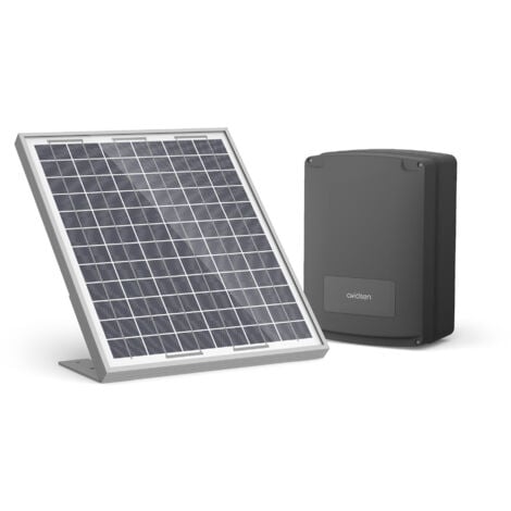 Kit solare universale per motorizzazione cancelli a 12V e 24V - Avidsen - 114375