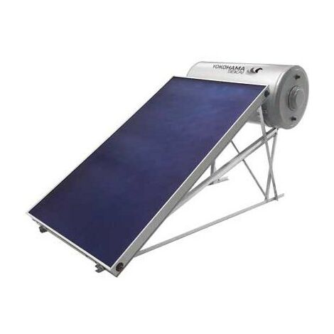 Pannello solare circolazione naturale Pleion Ego 260 bianco 245 litri tetto  piano ed inclinato