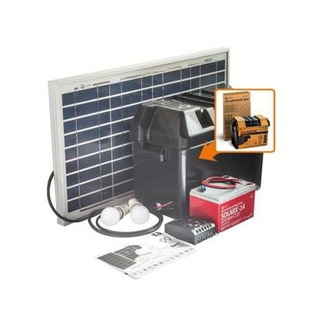 Kit Solarlife con Accesorios 30W-12V