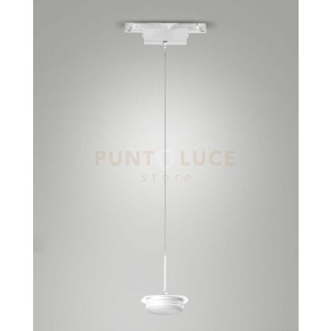 KIT SOSPENSIONE PER BINARIO 48V 14W CCT 2700/3000/4000K 1510LM BIANCO ON/OFF