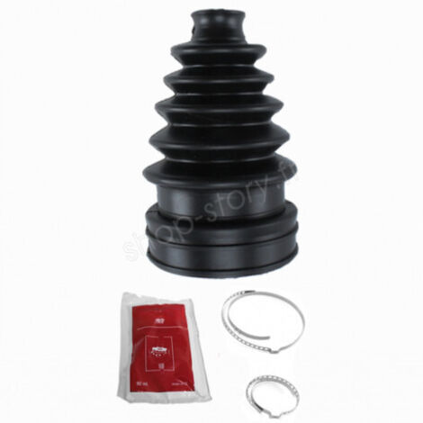 Kit soufflet de cardan universel – Colliers de fixation inclus – Graisse de montage – Compatible avec bols de cardan 60 à 100 mm – Shop-Story