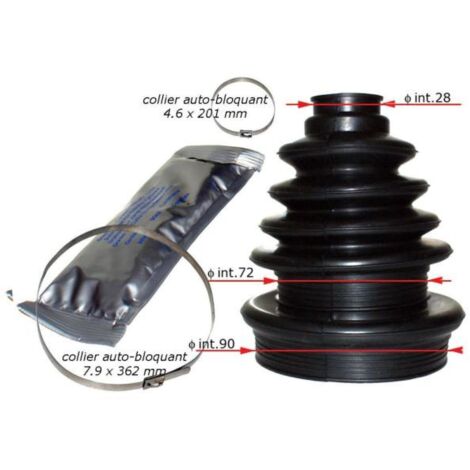 Kit Soufflet De Cardan Universel Pour Utilitaire Et 4x4