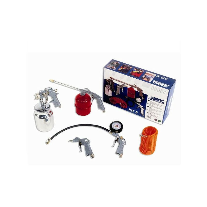 Abac - Kit 5 pièces - Pistolet à succion