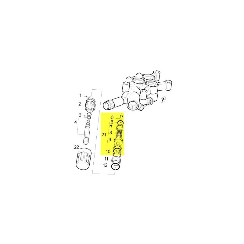 Karcher - kit soupape de decharge pour nettoyeur haute-pression...
