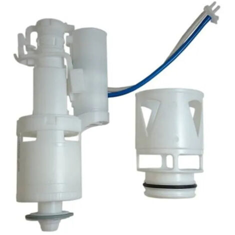 Kit soupape pour WC CUBIK – Mécanisme de chasse d'eau – Longueur 20cm – Compatible Valsir pour installation facile