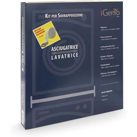 C00378975 KIT SOVRAPPOSIZIONE LAVATRICE/ASCIUGATRICE - Foto 5