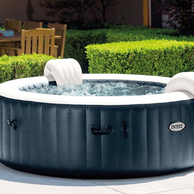 Spa gonflable Intex PureSpa led Blue Navy - 6 places