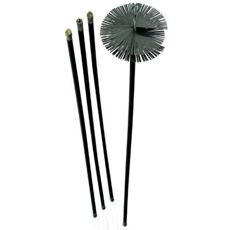 Kit Spazzacamino 6 Canne Da cm. 140 Diametro mm.300