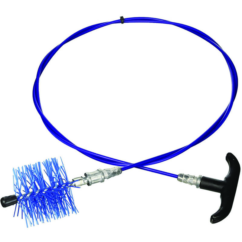 VEVOR Kit di Spazzacamino per Pulizia di Camino Tubo Lunghezza max. 12