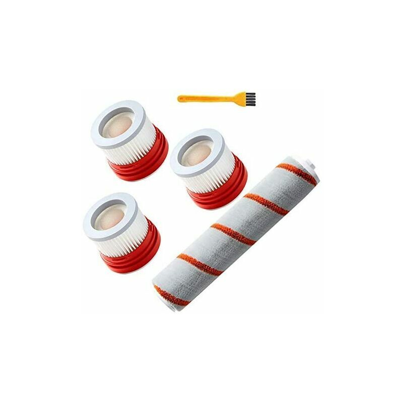 Kit spazzola rullo filtro hepa di ricambio per