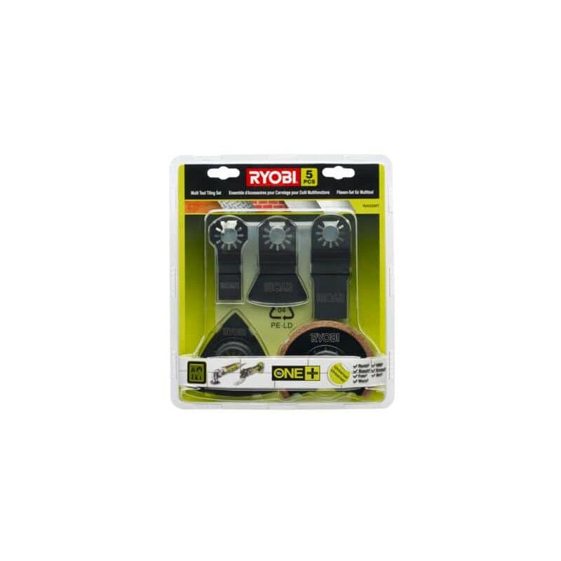 Kit spécial carrelage 5 pièces multitool - RAK05MT - Ryobi