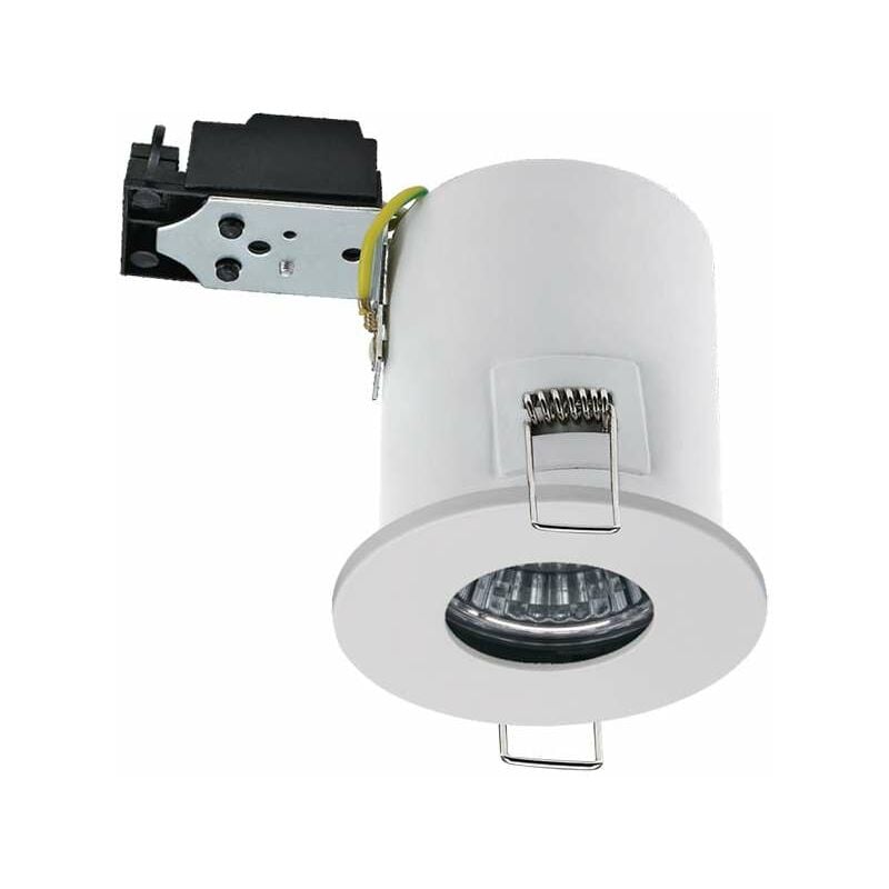 Image of Kit led Spot RT2012/BBC Finitura Bianco GU10 5W equivalente 40W - Bianco Caldo 2700K