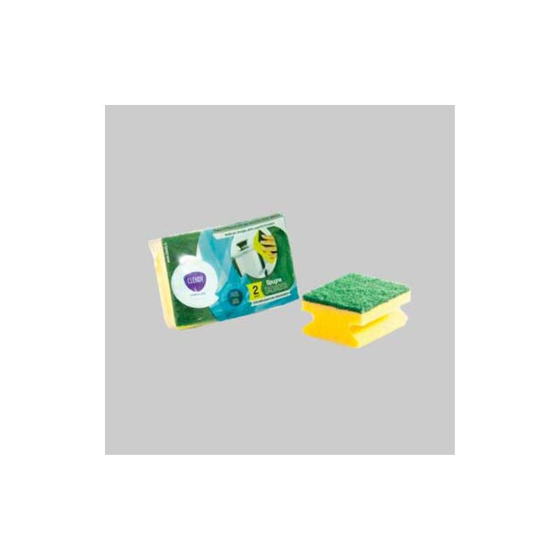 Kit spugna abrasiva salvadita confezione 2 pezzi