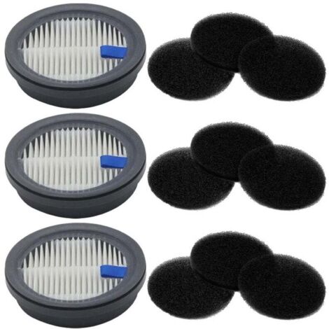 Kit spugna filtro per aspirapolvere senza fili Afoddon A200PRO/A200 ORFELD B08/C10A/C10G, 3 filtri HEPA, 9 filtri spugna
