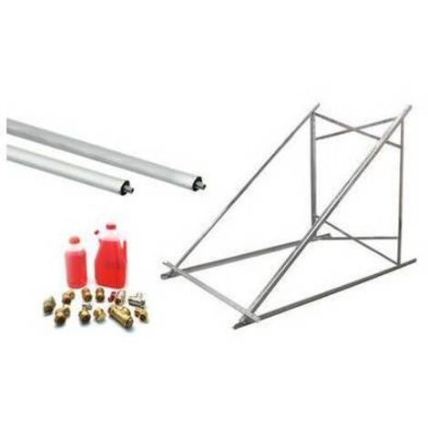 KIT STAFFE E ACCESSORI PER IMPIANTO SISTEMA SOLARE ATON 415-KMN Misura: per art. 415-KMN-300474