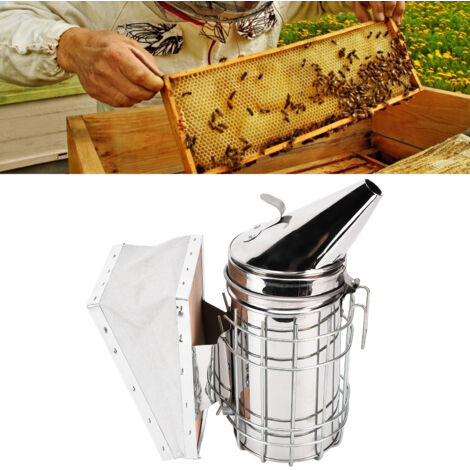 [Kit Starter pour Apiculture] + [Apiculteur Kit] + [Matériel Premium: Stainless Steel, Composite Wood] + [Équipement d'Apiculture: Smoker, Scraper, Wire Embedder]