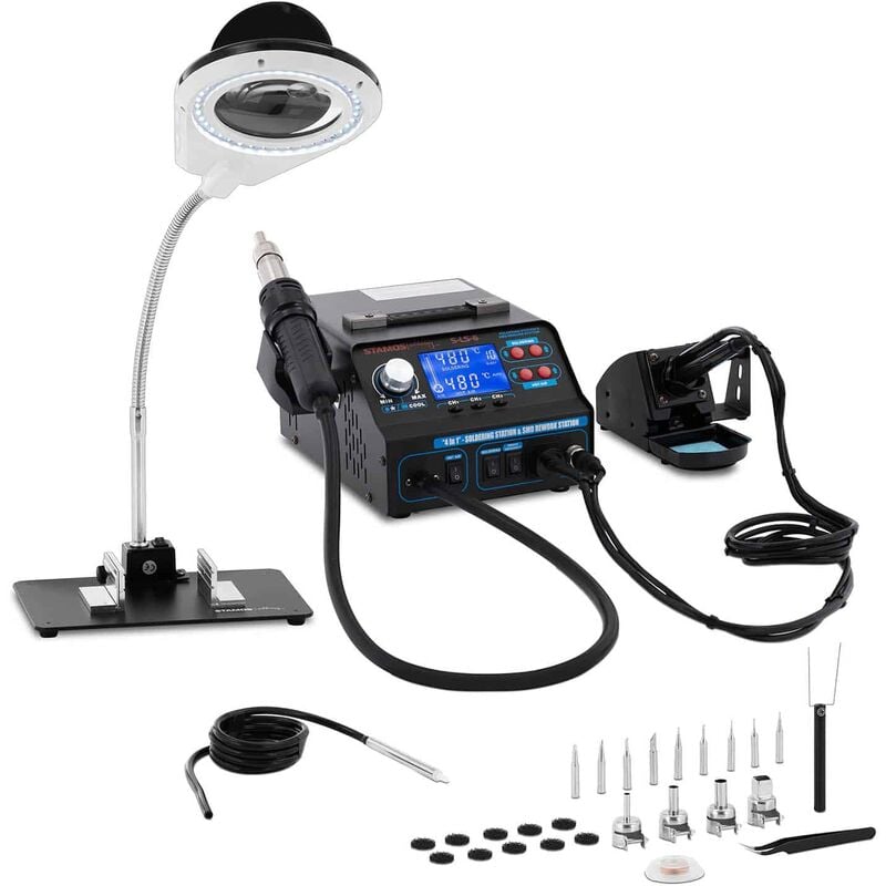 Kit station de soudage avec extraction de fumée + Accessoires