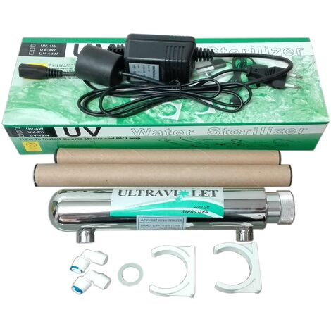 DEPURAGUA Kit stérilisateur UV 6 Wats