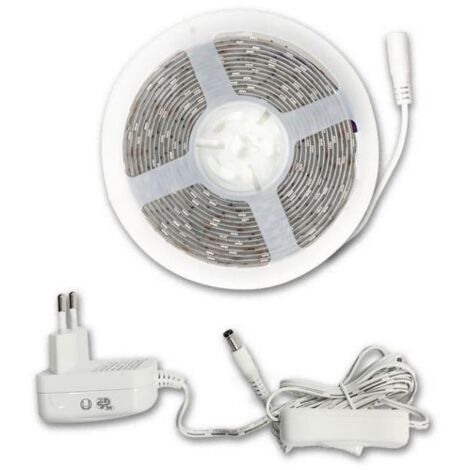KIT STRIP LED 12W 5 M IP54 NATURALE