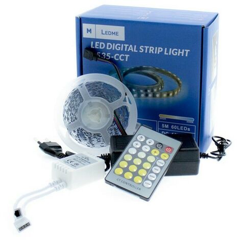 Kit Striscia LED 12V CCT Selezionabile 3 metri SMD3535