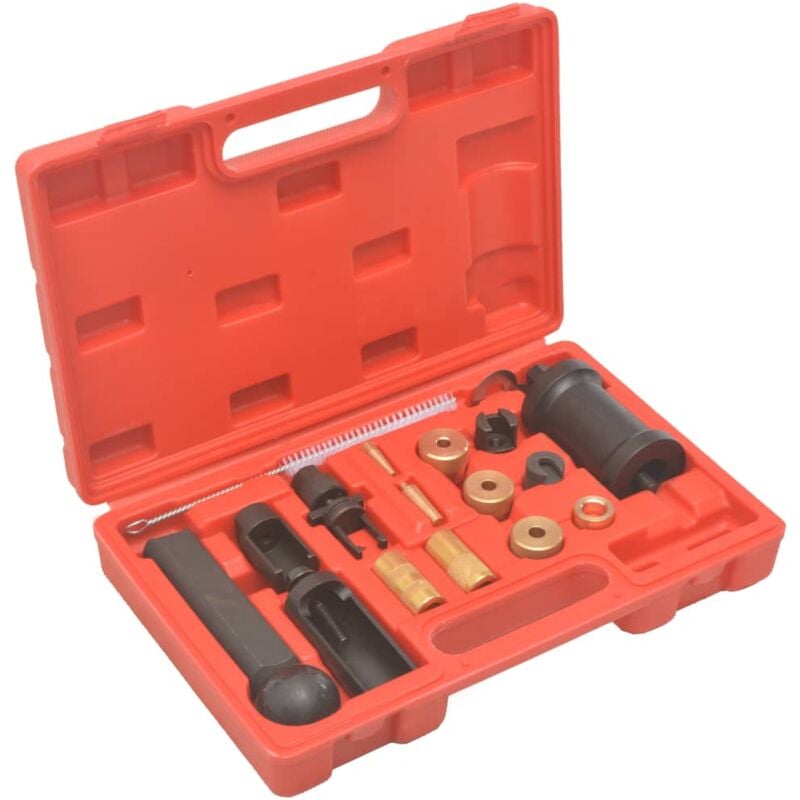 Kit Strumenti Rimozione Montaggio Iniettori 18pz vag vw Benzina - Vidaxl