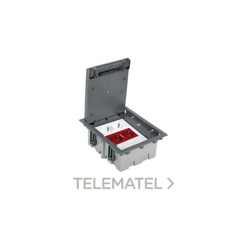 

KIT SUELO TÉCNICO 3 MÓD.SAI PARA 2 RJ45 52006307-030 - Simon Connect