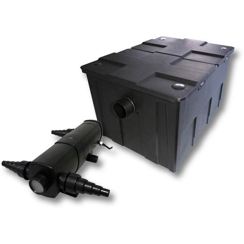 

Wiltec - Kit Sunsun de filtración de estanque Bio Filtro 60000l esterilizador UVC 24 W jardin