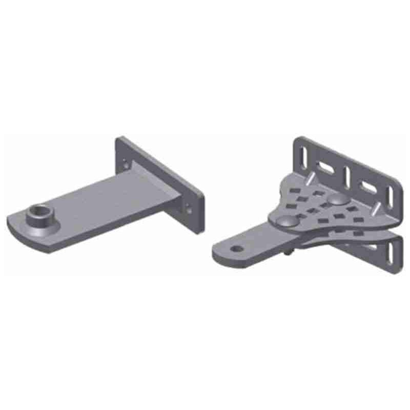 Kit support arrière long réglable KT205/R + support avant long soudé - Roger