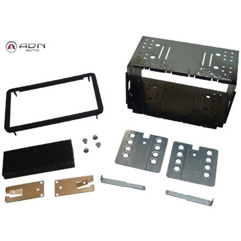 Kit support Autoradio compatible avec Alfa Romeo 159 05-11 - Noir - Vehicule sans Nav