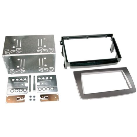 Kit Support Autoradio compatible avec Alfa Romeo MiTo ap08 Argent