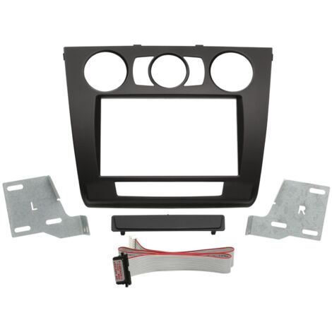 Kit Support Autoradio compatible avec BMW Serie 1 07-12 Avec Clim Manuelle