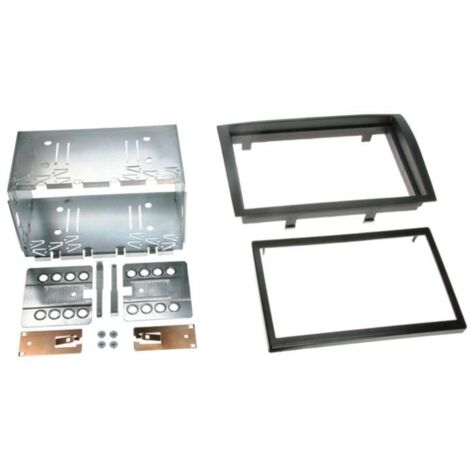 Kit Support Autoradio compatible avec Citroen Jumper Fiat Ducato Peugeot Boxer 06-21 Noir