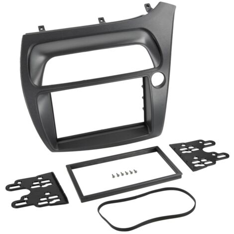 Kit Support Autoradio compatible avec Honda Civic 8 06-11 Noir - VEHICULES UK