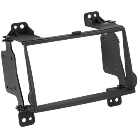Kit Support Autoradio compatible avec Hyundai H1 Noir Rubber Touch