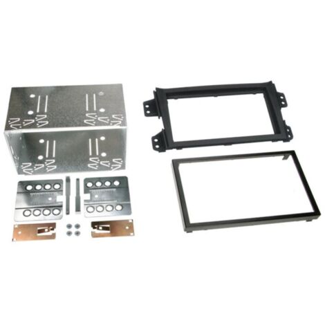 Kit Support autoradio compatible avec Opel Agila Suzuki Splash Noir