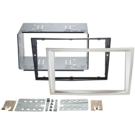 Kit Support Autoradio compatible avec Opel Astra H Corsa D Zafira B satin stone