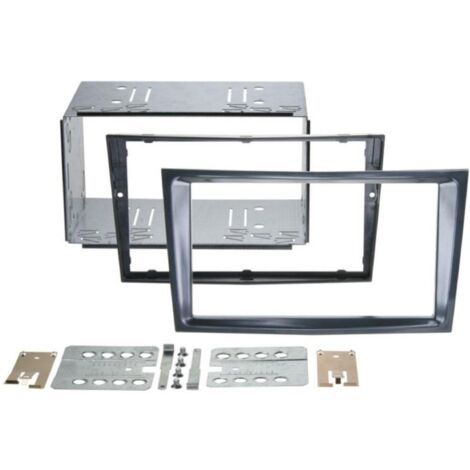 Kit Support Autoradio compatible avec Opel Corsa D - Noir Stealth