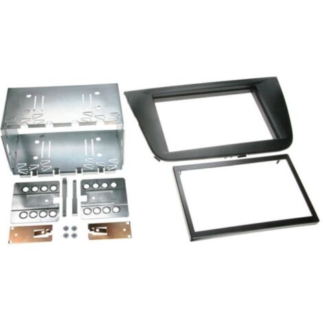 Kit Support autoradio compatible avec Seat Leon 05-12 Noir