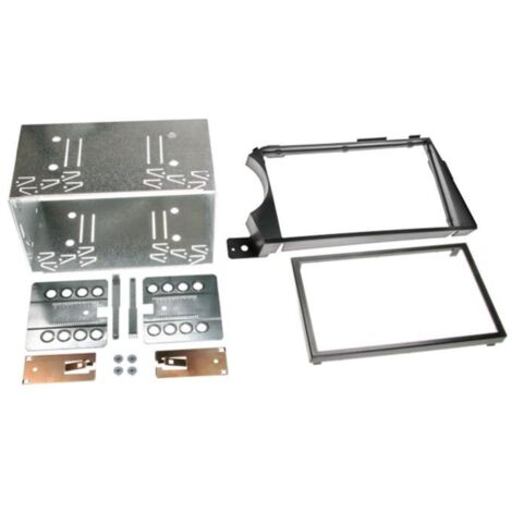 Kit Support autoradio compatible avec Ssangyong Actyon Kyron Noir