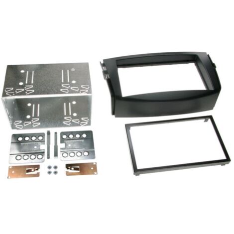 Kit support autoradio compatible avec Toyota Rav4 06-13 Noir