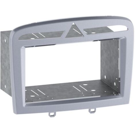 Kit Support Autoradio KA437C1 compatible avec Peugeot 308 308CC 408 RCZ - Argent
