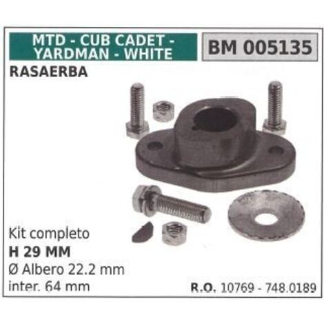 Kit support de moyeu de porte-lame de tondeuse MTD 005135