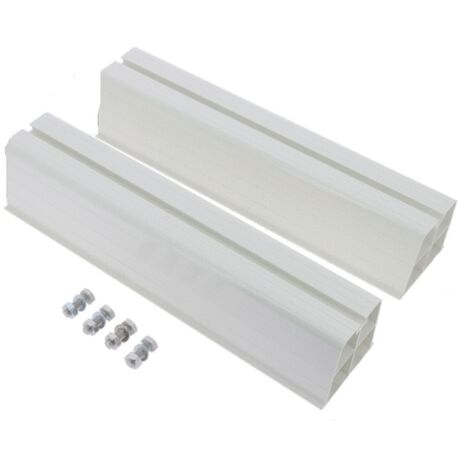 kit support de sol - en pvc - pour climatisation - 450 mm - 150 kg max - bizline 400308