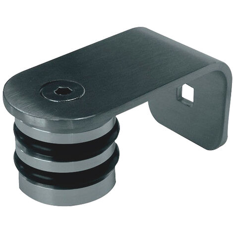 Kit support droit inox 304 pour tube Ø40mm - Finition : Inox 304 - DUVAL