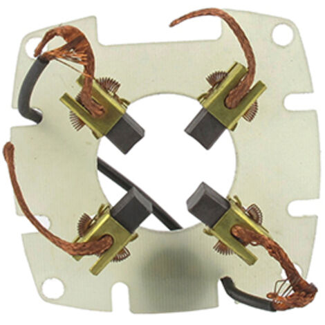 kit support et charbons adaptable pour démarreur tecumseh modèles es-33600, es-33605 et es-33606. remplace origine: 33712