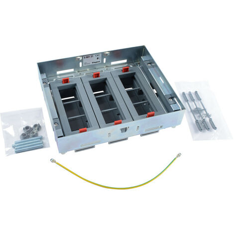 Tableau électrique étanche - 6 positions en ABS gris - KMNAUTISME