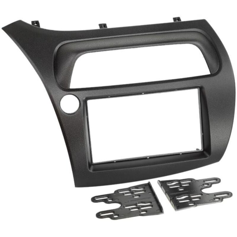 Kit Support Autoradio compatible avec Honda Civic 8 Noir